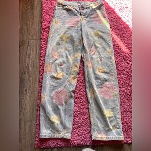 wild fable Gray Floral Print Women’s Jeans